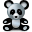 Regular Toy Boy Panda Icon 32x32 png